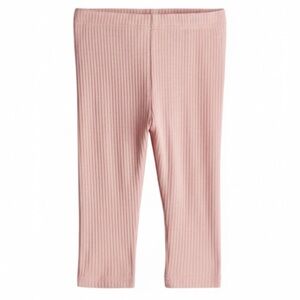 H&M Kids Ribbed Dusty Pink Leggings